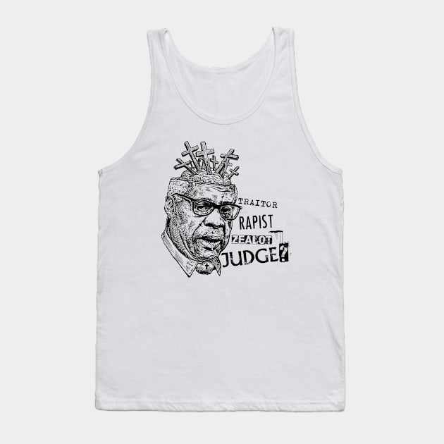 CREEPY CLARENCE Tank Top by D.W. Frydendall